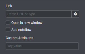 URL Control Options