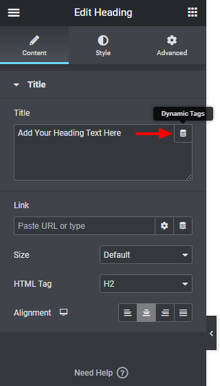 Dynamic Tag Switcher