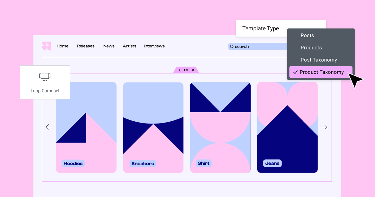 Elementor 3.21 Loop Taxonomy Query