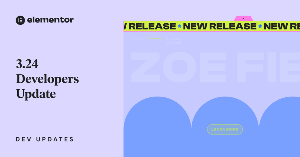 Elementor 3.24 Developers Update